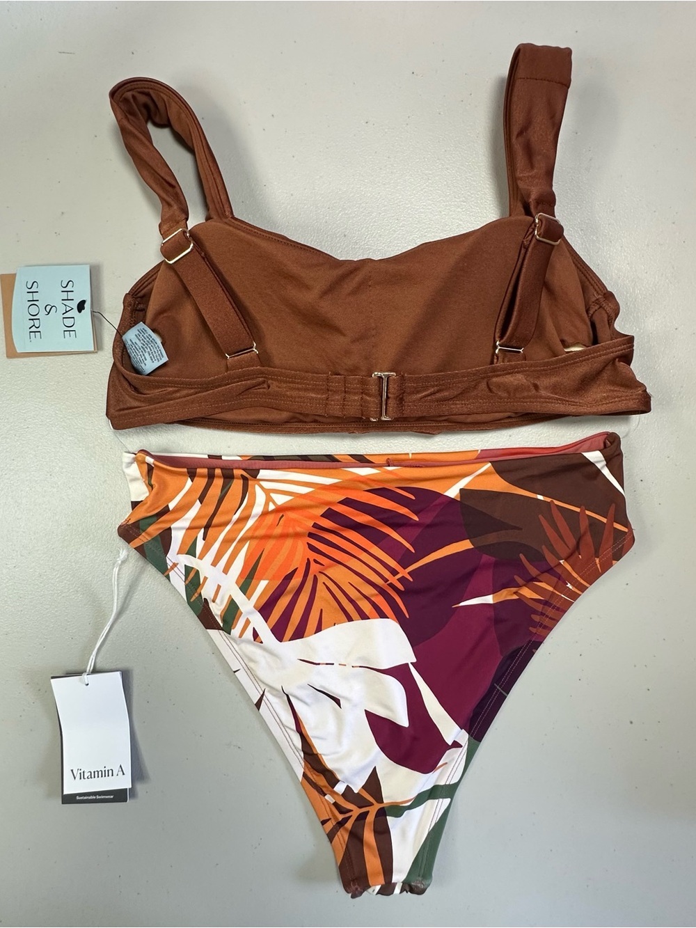 Shade & Shore Top + Vitamin A Tropical Bikini Set Mix & Match - Picture 4 of 9
